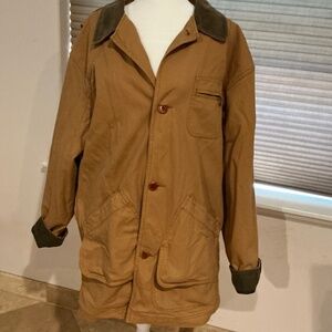 L.L. Bean Original Field Coat with Removable Wool Liner Size LT